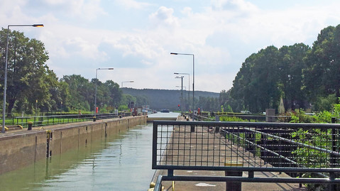 Schleuse am Dortmund-Ems-Kanal